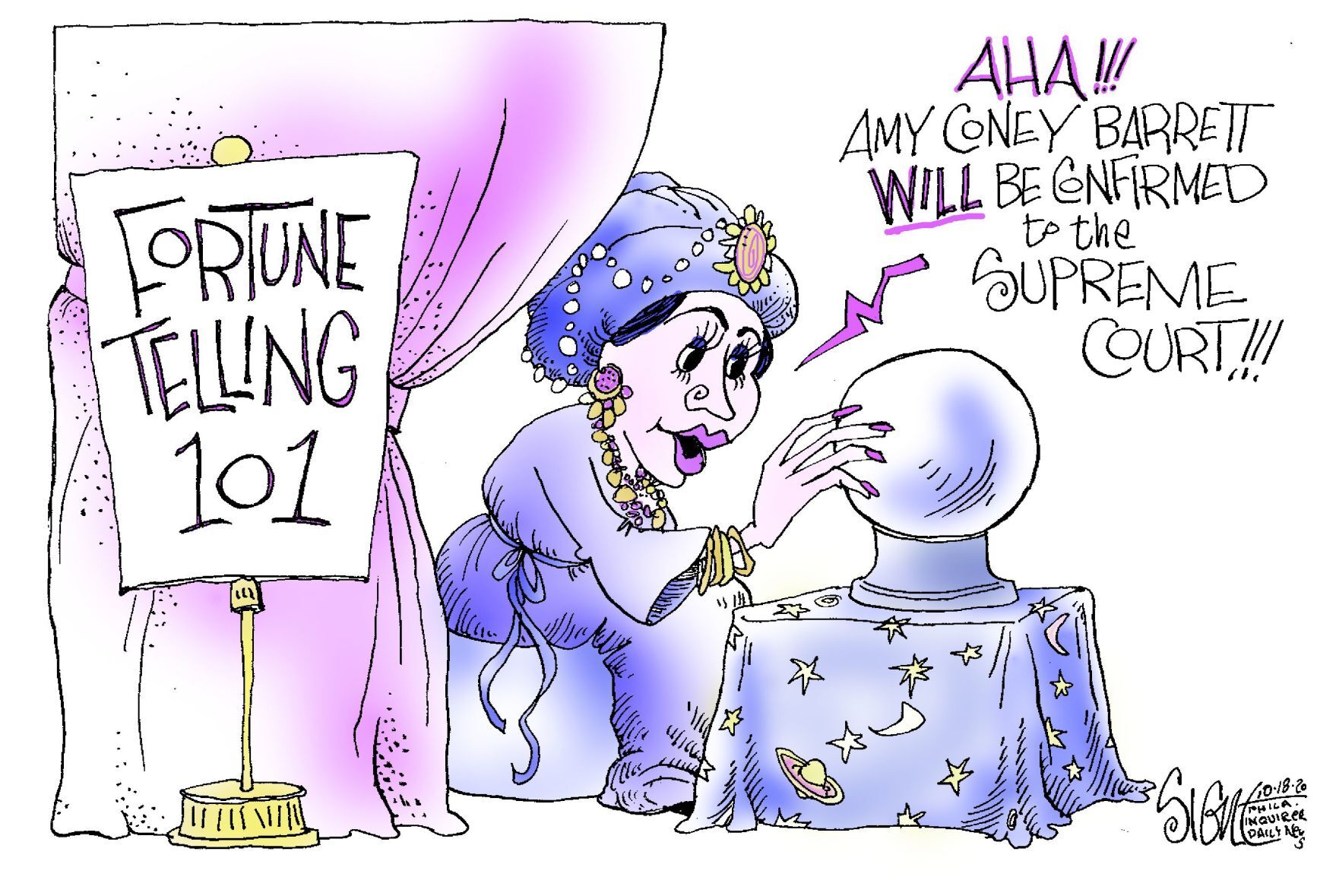 Signe Wilkinson cartoon